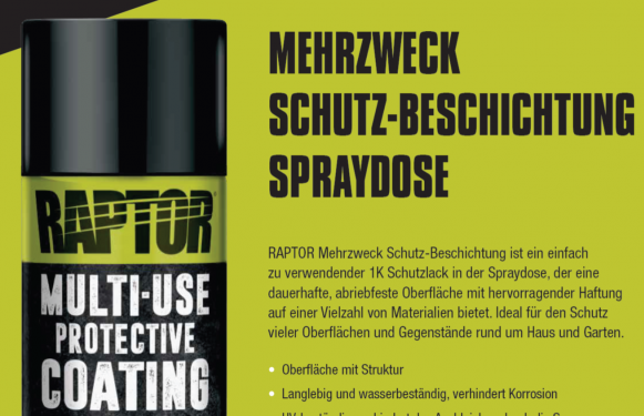 MEHRZWECK SCHUTZ-BESCHICHTUNG SPRAYDOSE