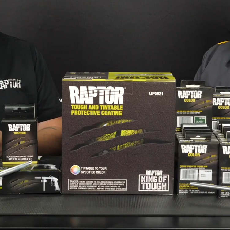 Raptor Tints and Additives